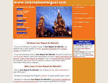 Tablet Screenshot of internetsanmiguel.com